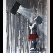 kurar-And the light is 7-8 original all hand made stencil on paper 300G 100x70